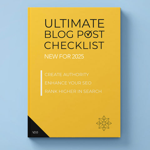 Ultimate Blog Post Checklist for Jewellers - 2025 PDF