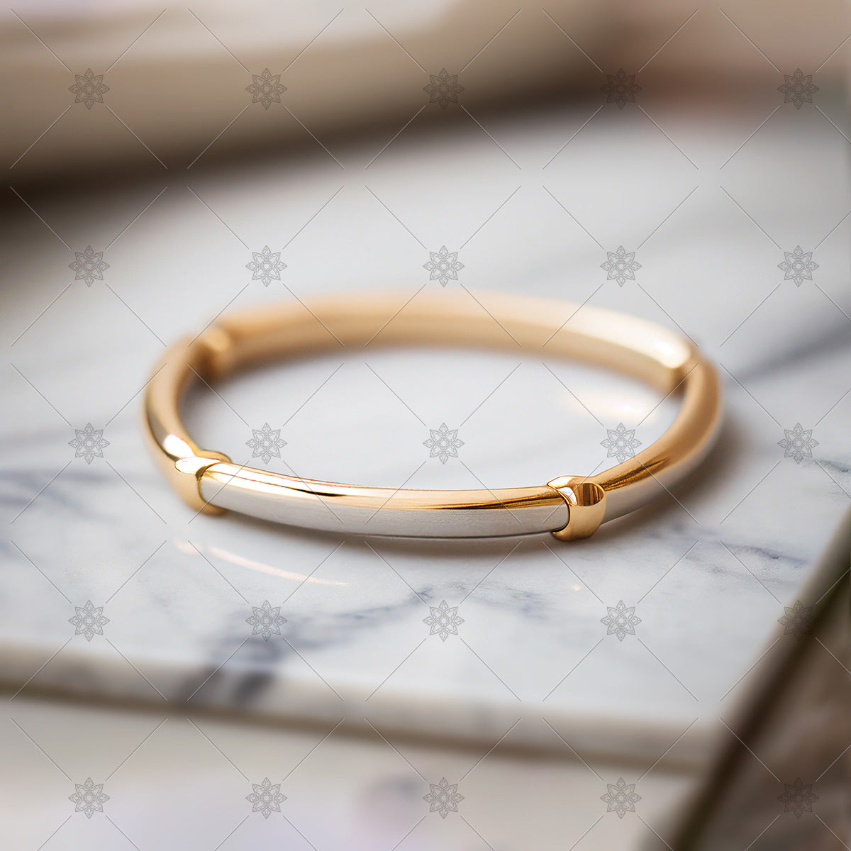 Delicate Dotted 22k Gold Bangle Bracelet – Andaaz Jewelers